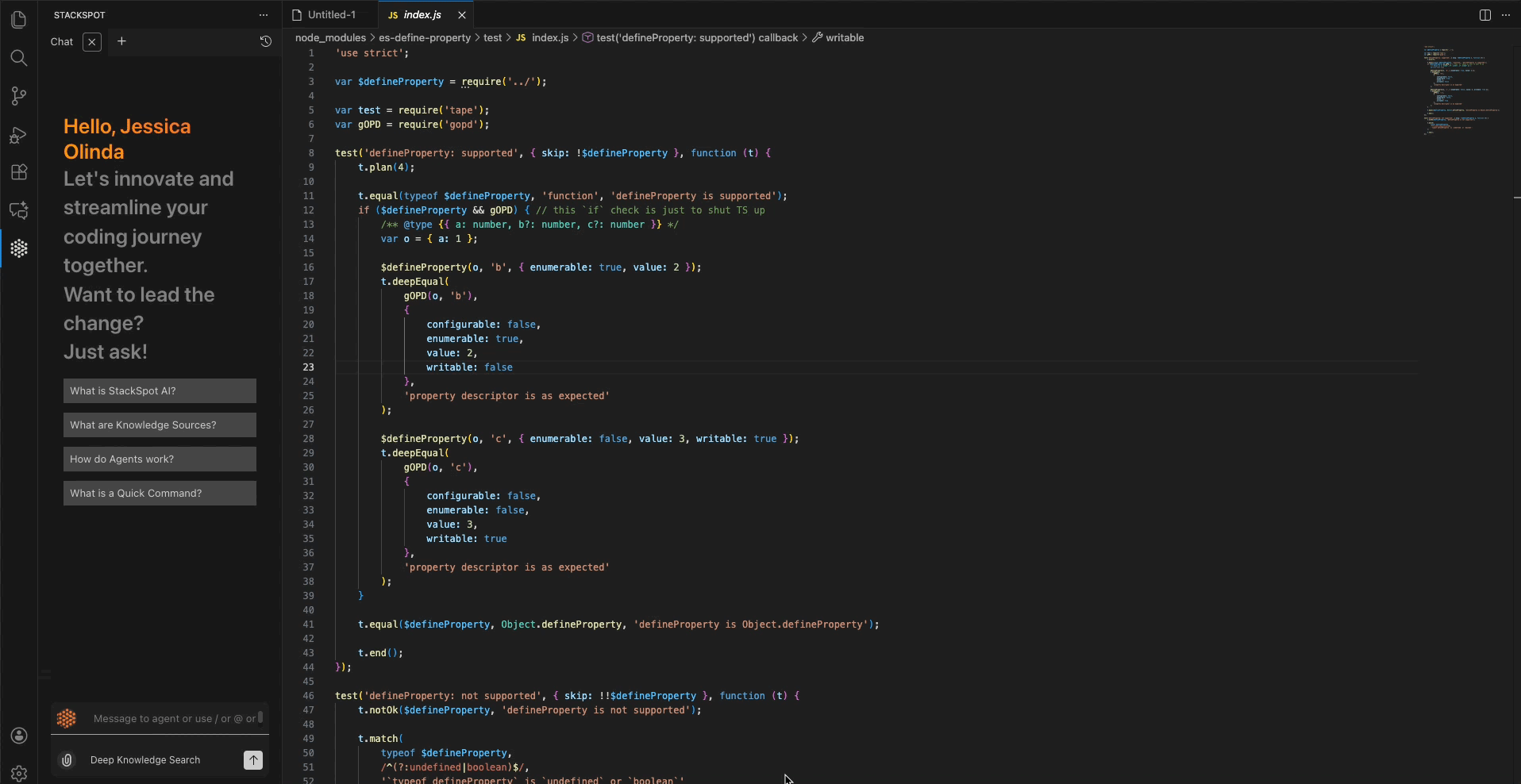 login to StackSpot AI